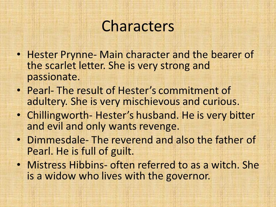 Essays on hester prynne of the scarlet letter